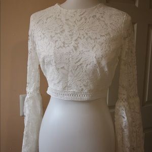 Beautiful Lace crochet crop top